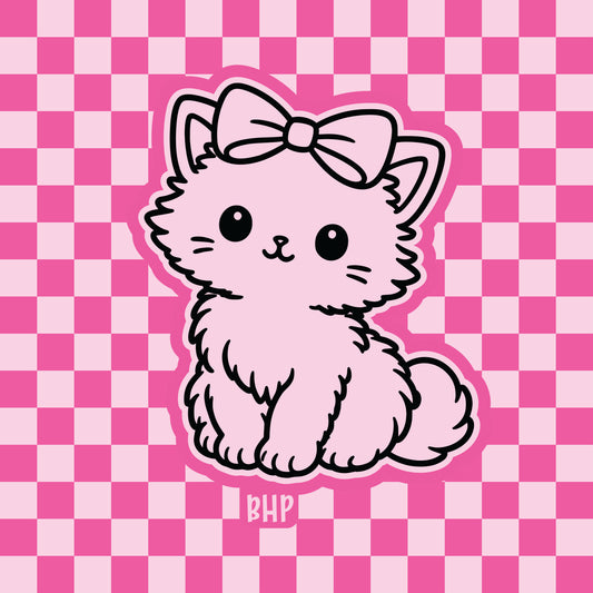 Fluffy kitten silicone freshie mold