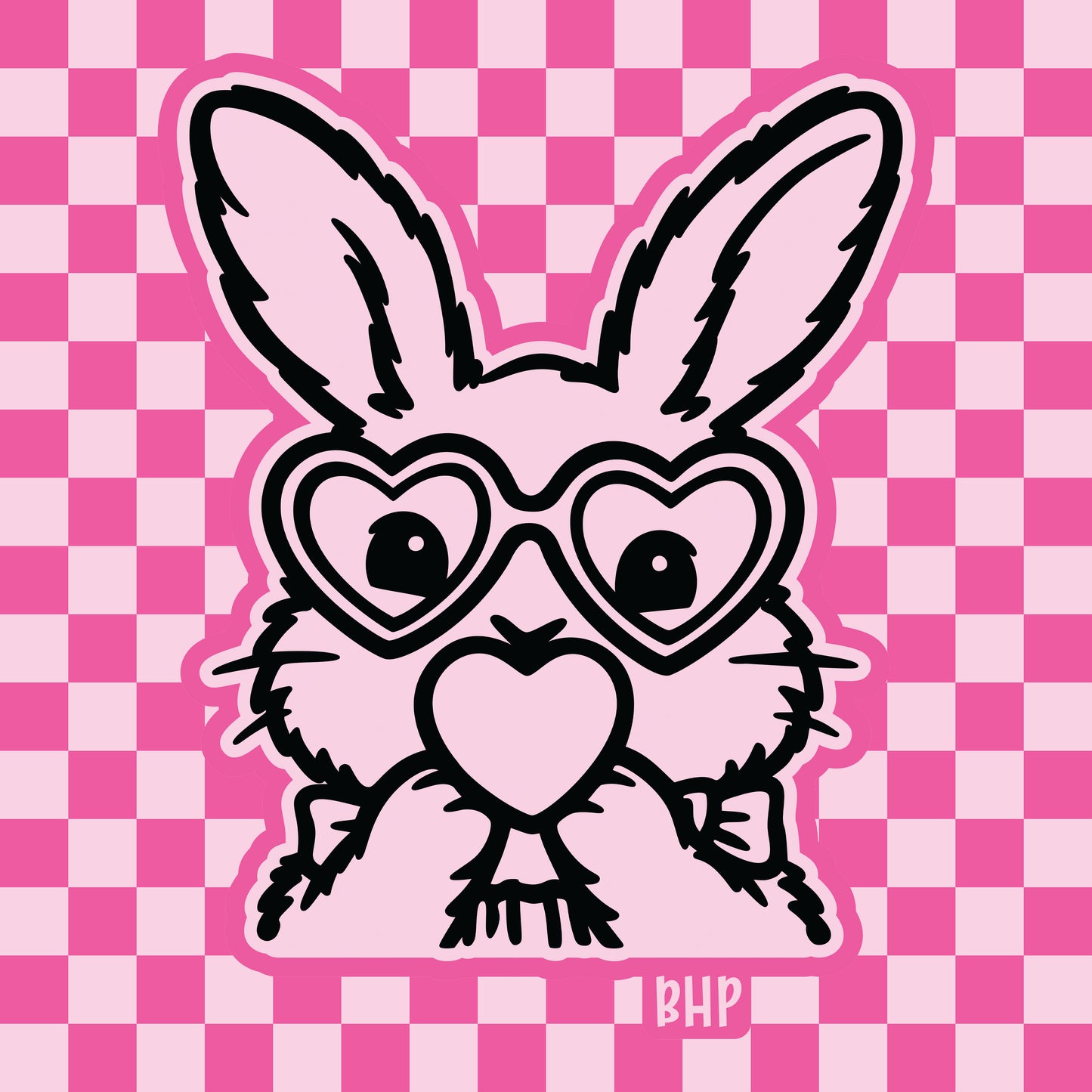 Bunny blowing bubble silicone freshie mold