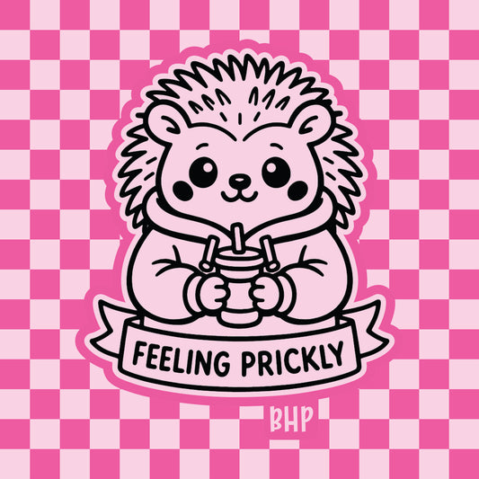 Feeling prickly hedgehog silicone freshie mold