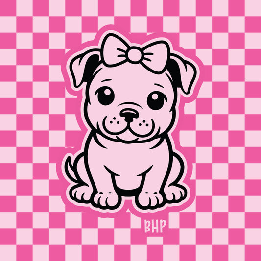 Pitbull puppy silicone freshie mold