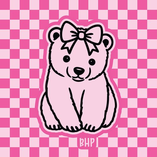 Polar bear silicone freshie mold