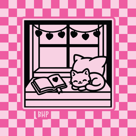 Cozy window scene silicone freshie mold