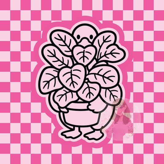 Plant goose silicone freshie mold