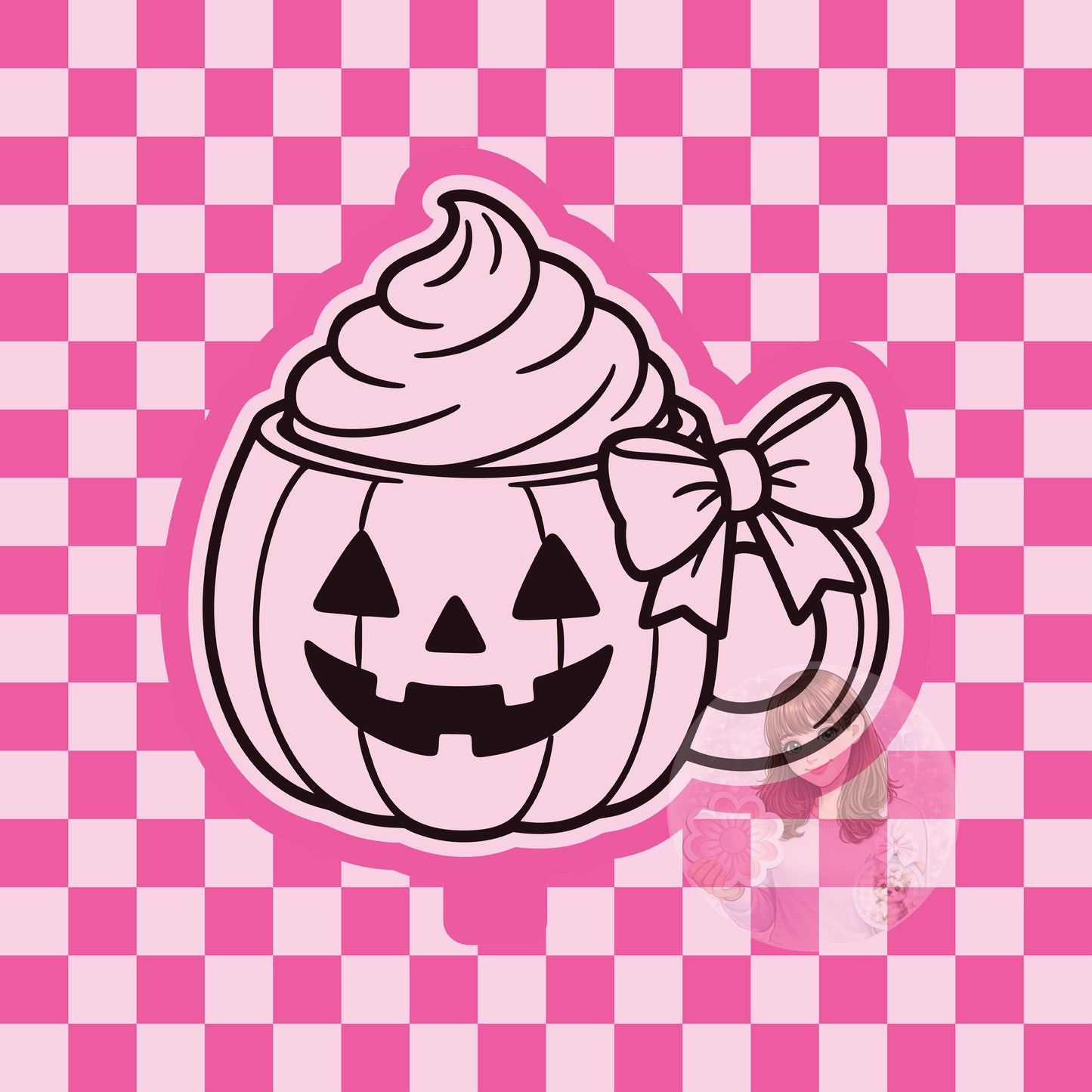 Pumpkin mug silicone freshie mold
