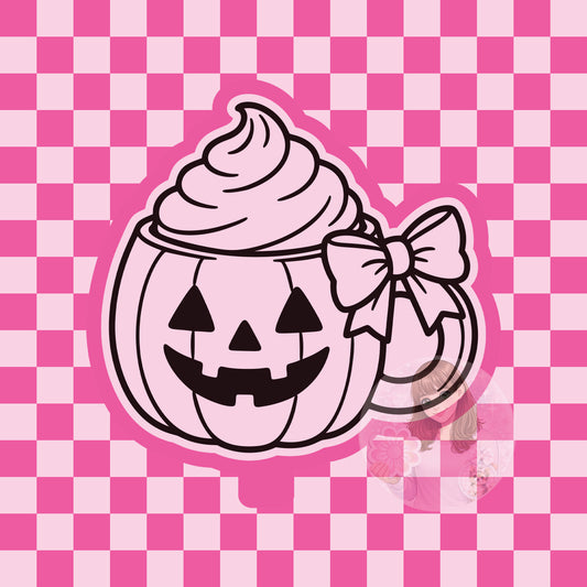 Pumpkin mug silicone freshie mold