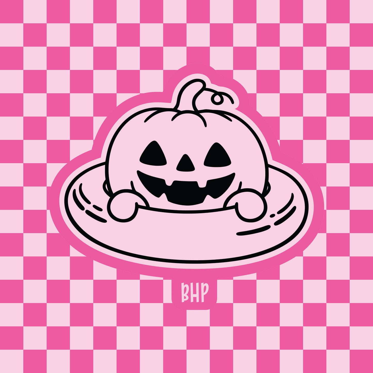 Pumpkin in pool ring - summerween silicone freshie mold