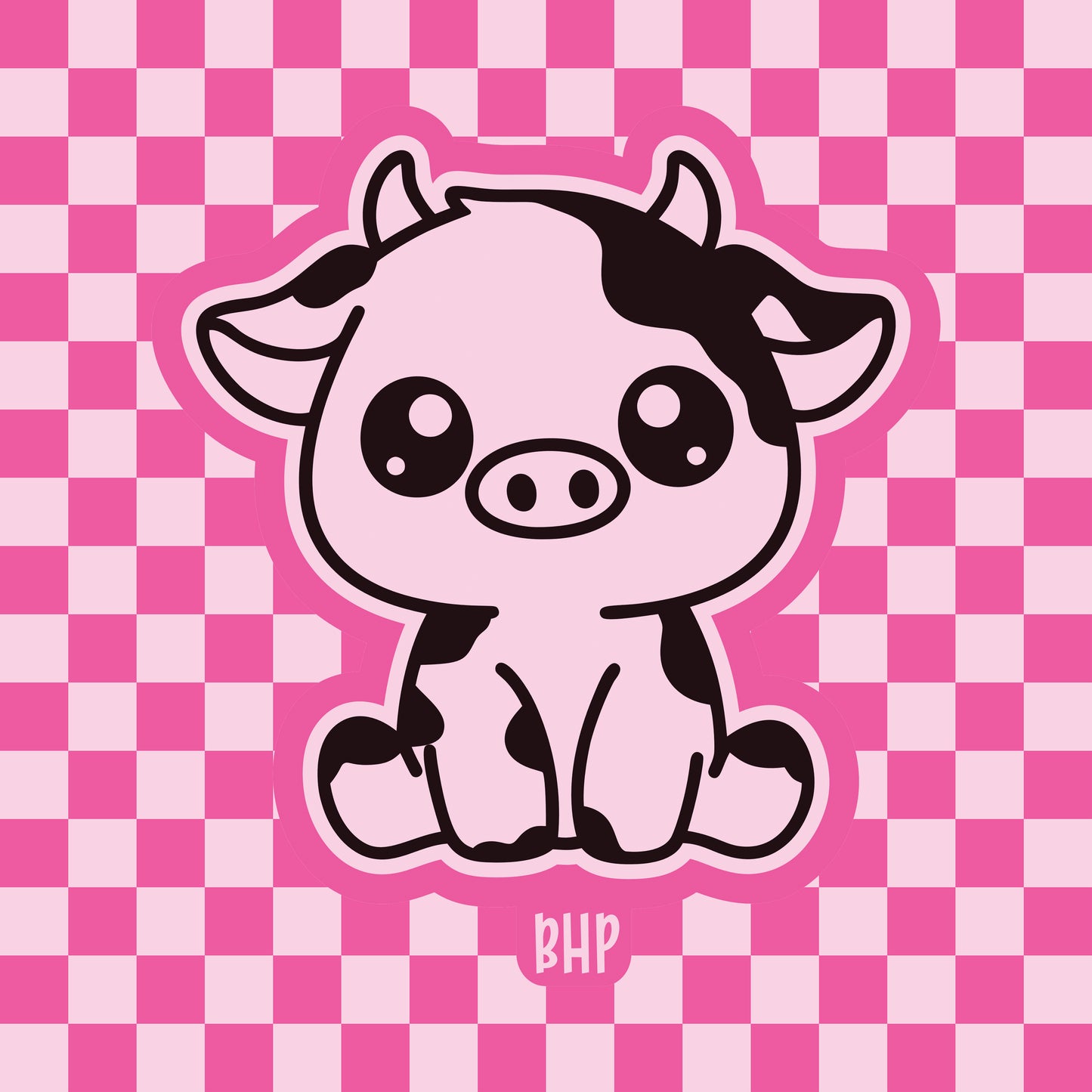 Baby cow silicone freshie mold