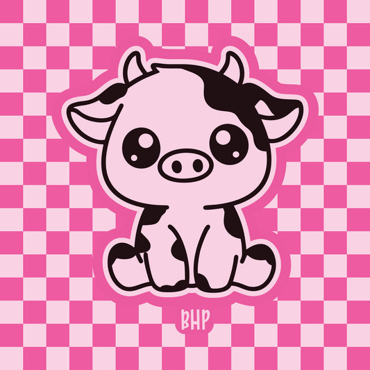 Baby cow silicone freshie mold