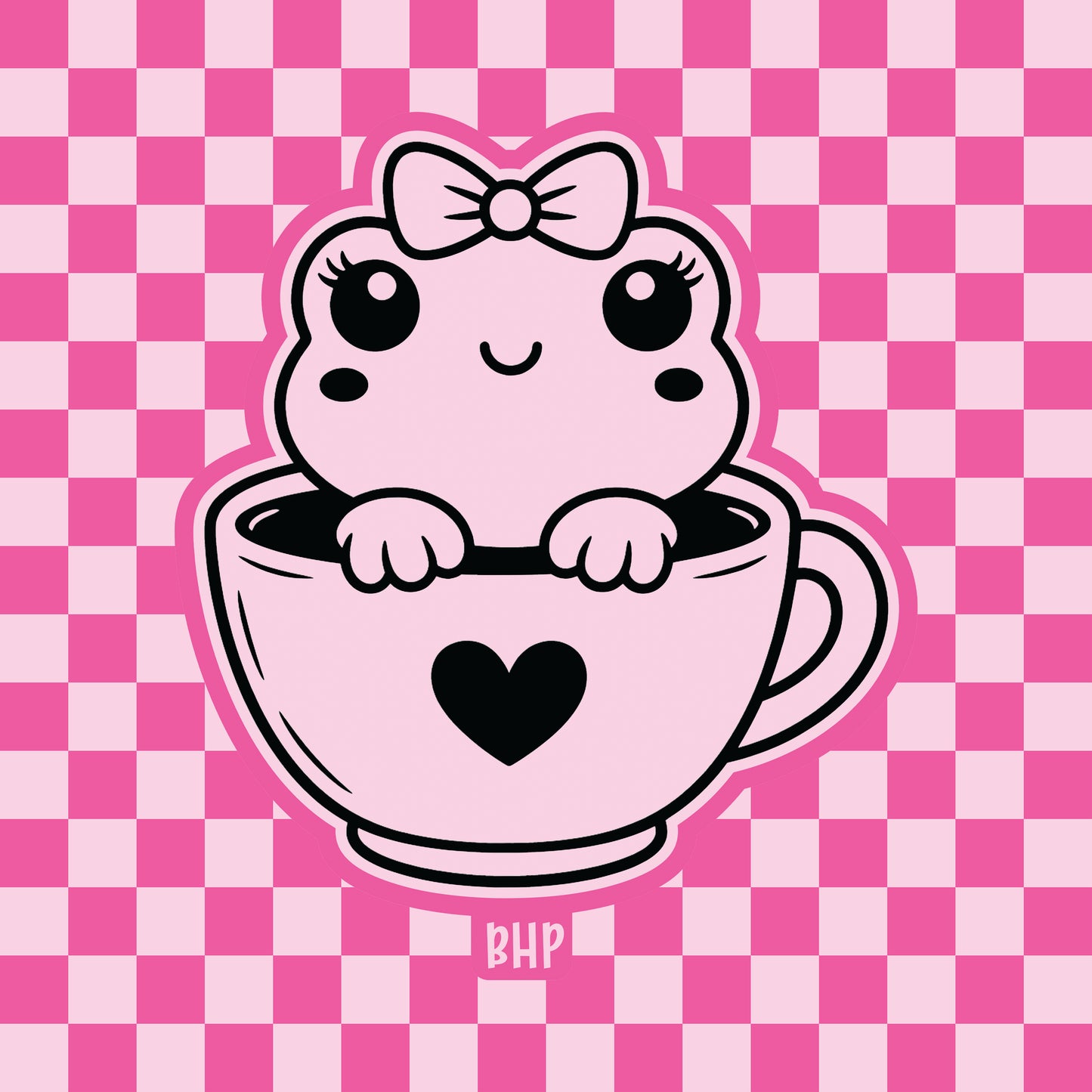 Teacup frog silicone freshie mold