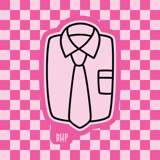 Shirt and tie silicone freshie mold