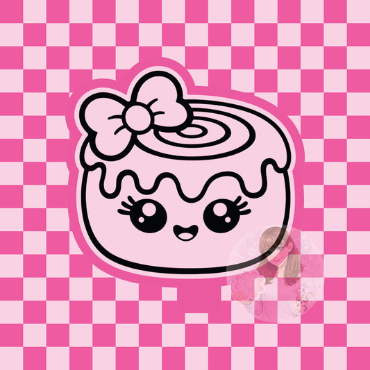 Cinnamon bun silicone freshie mold