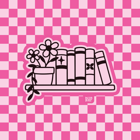 Bookshelf silicone freshie mold