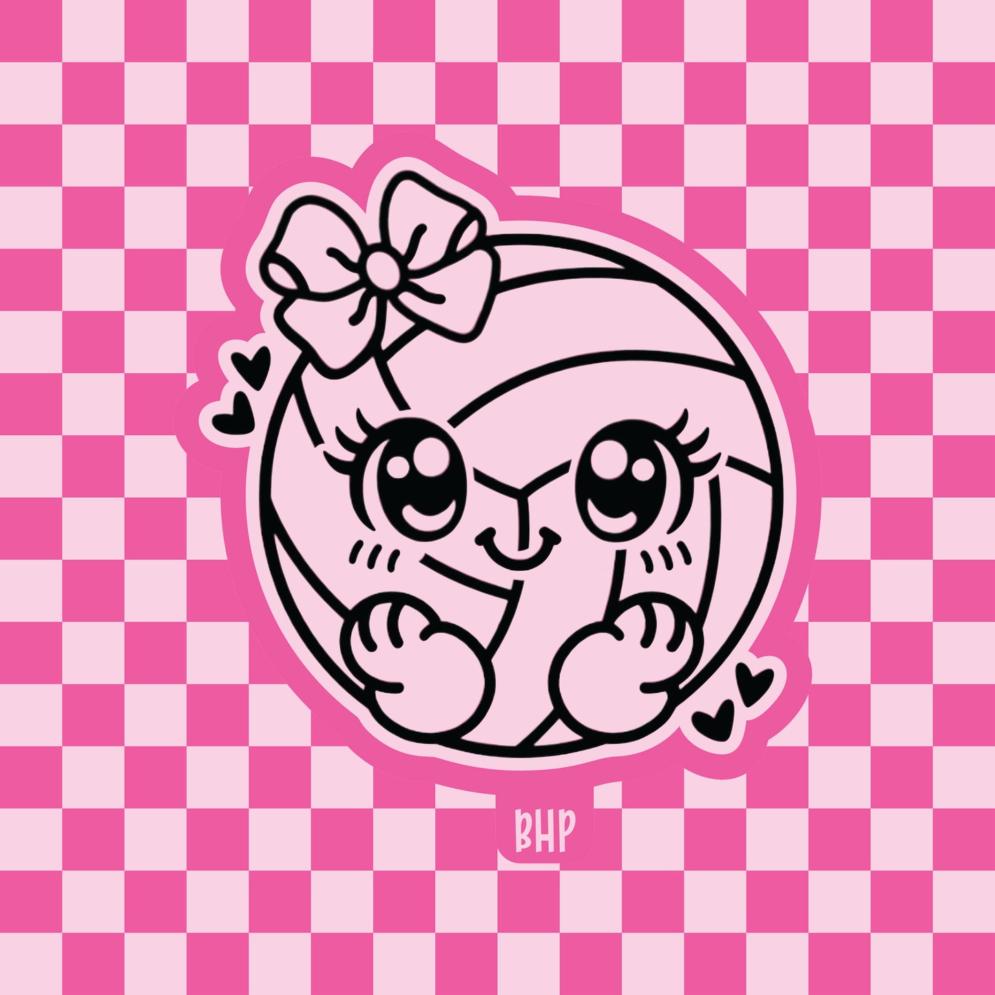 Volleyball cutie silicone freshie mold