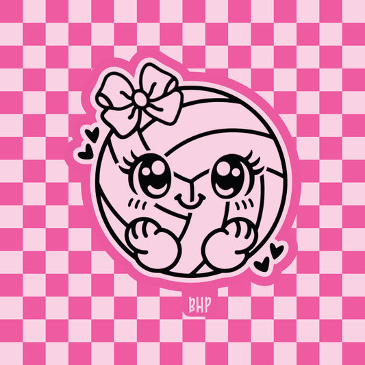 Volleyball cutie silicone freshie mold