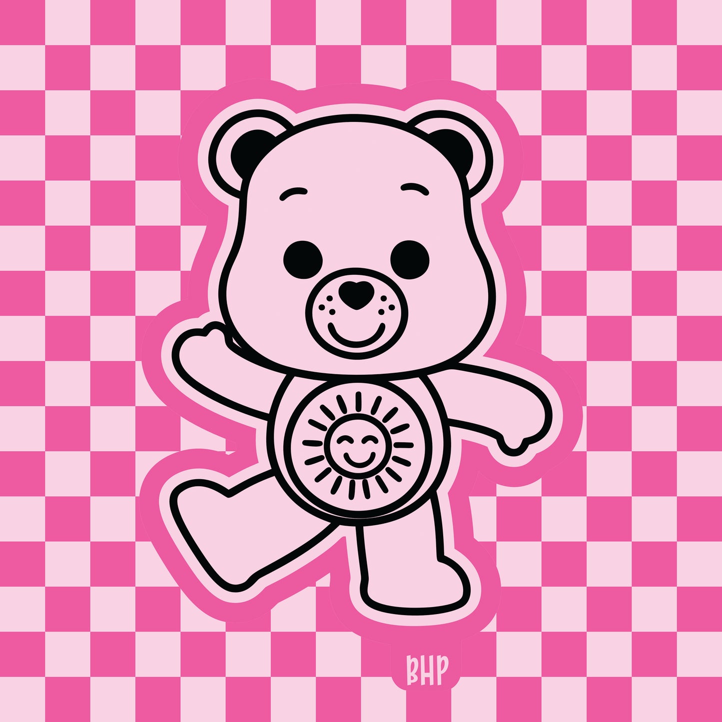 Sunny bear silicone freshie mold