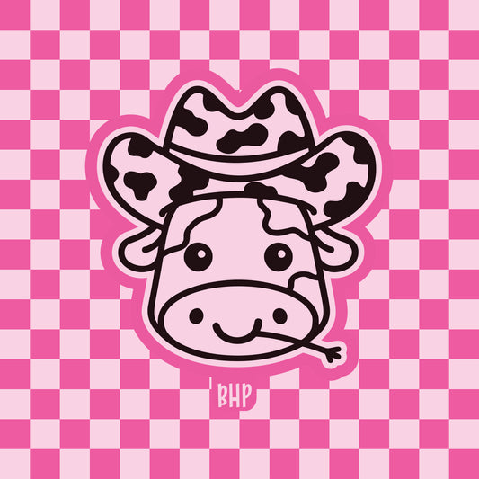 Cowboy cow silicone freshie mold