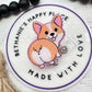 Cute corgi badge reel
