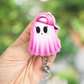 Ghost with Hat Retractable Badge Reel
