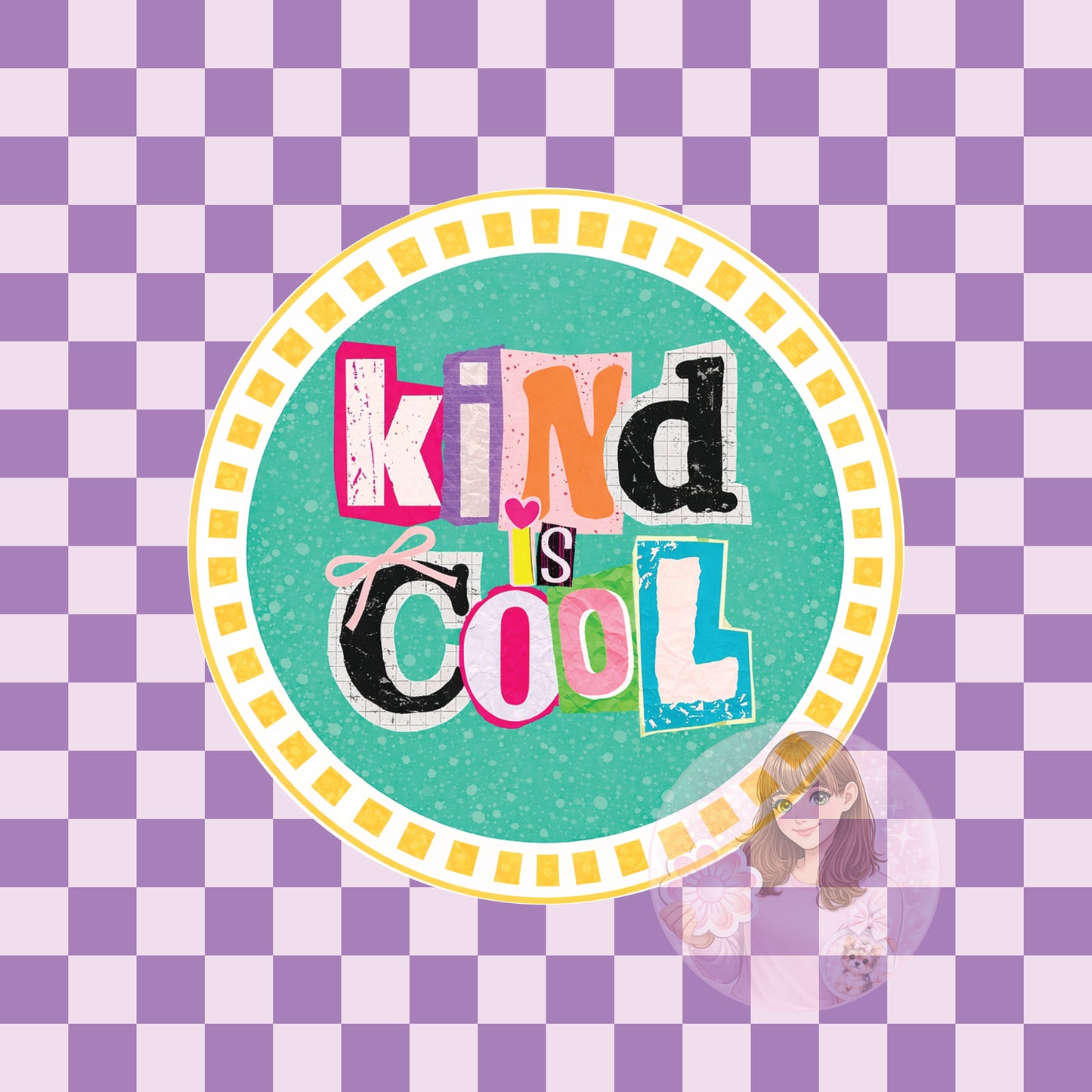 Kind is cool - round