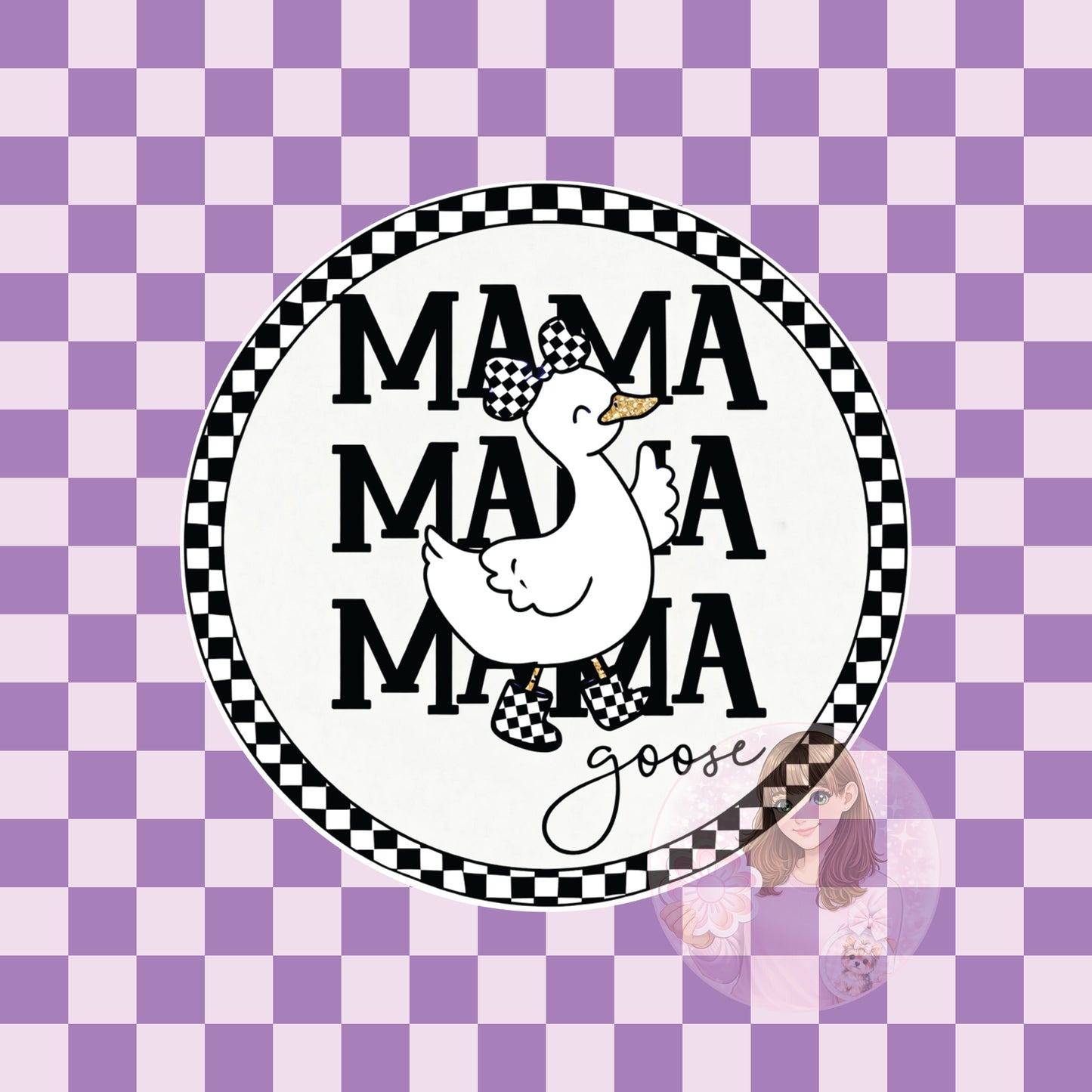 Mama Goose - round