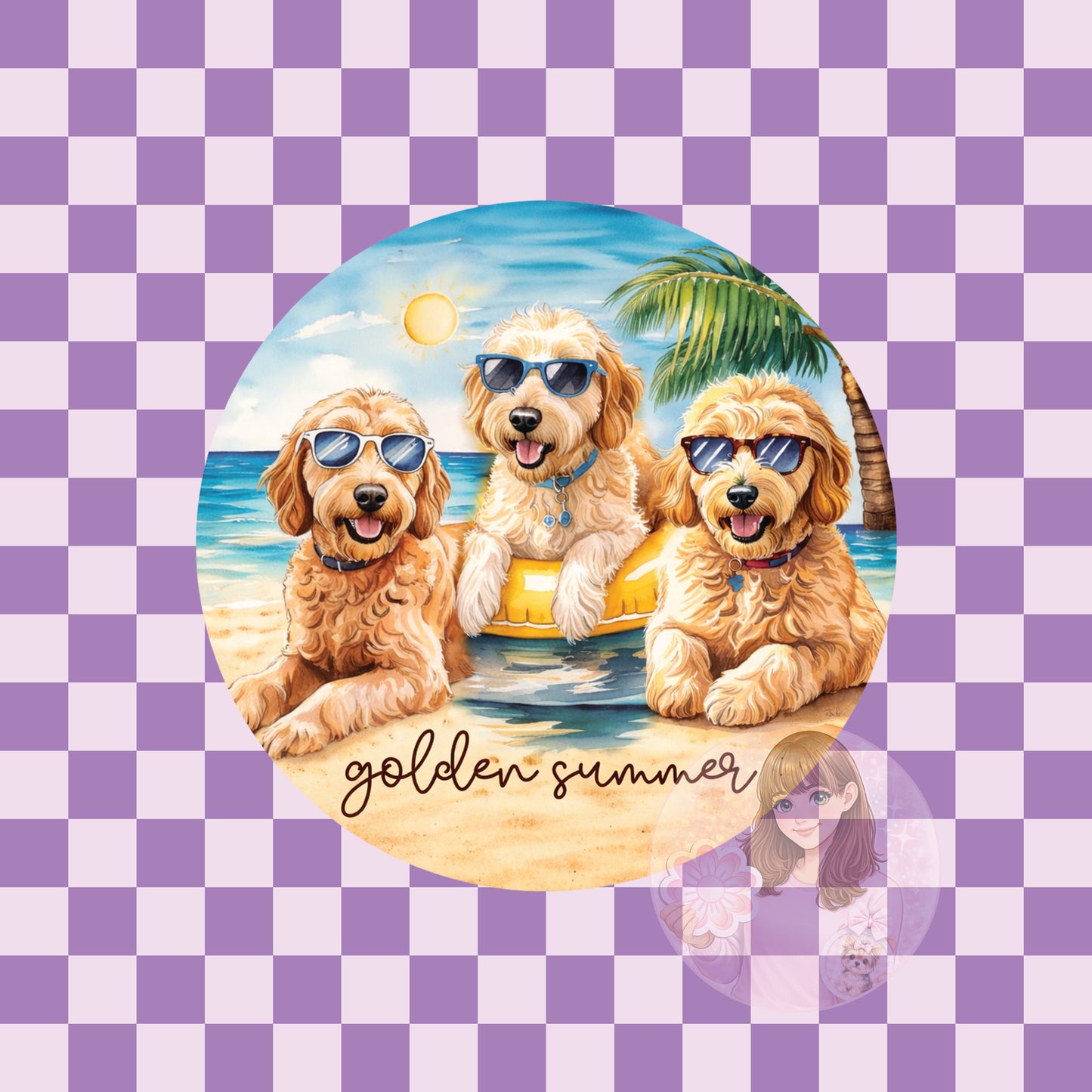 Golden summer - round