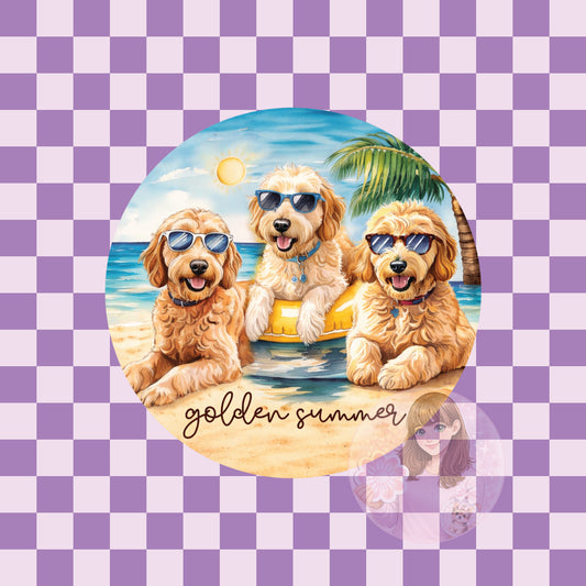 Golden summer - round
