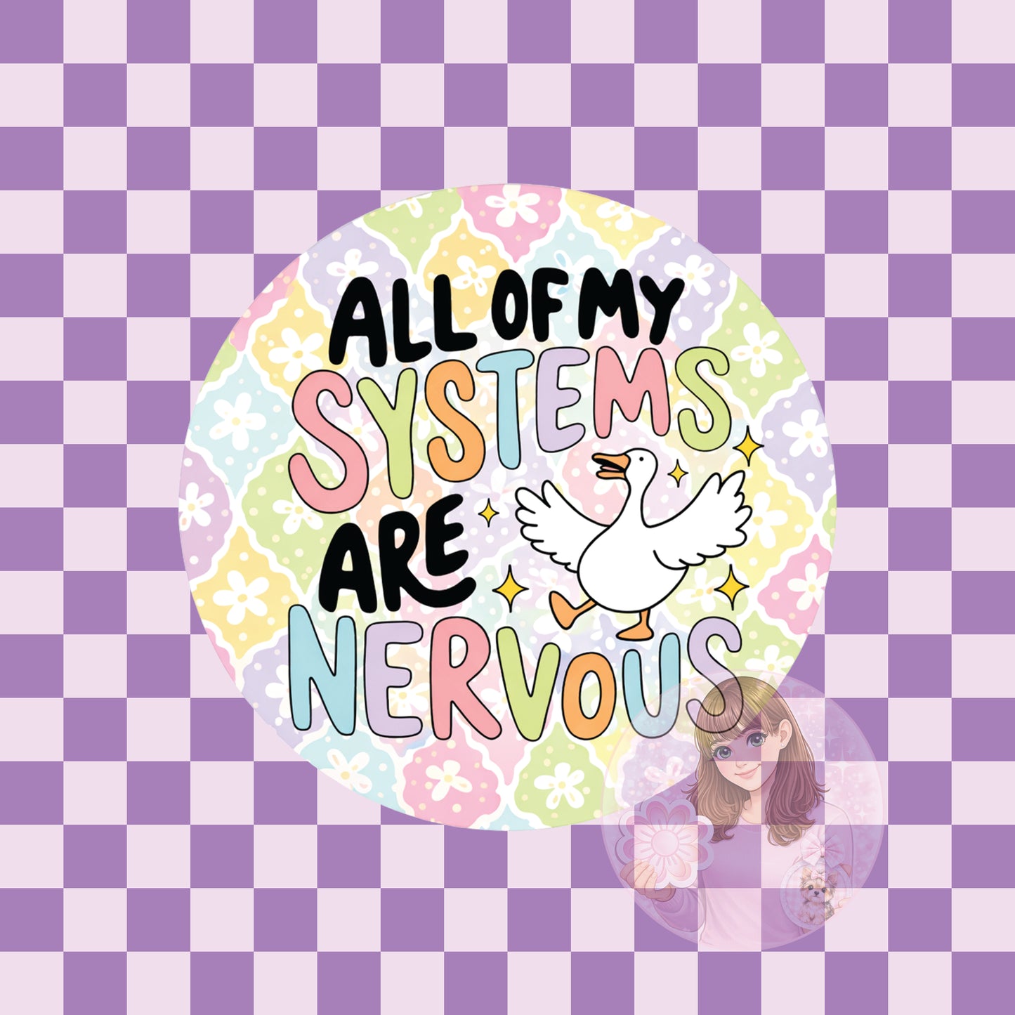 All of my systems are nervous - round