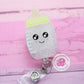 Baby bottle badge reel