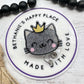 Princess kitty badge reel