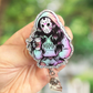 Halloween Mama Retractable Badge Reel