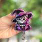 Witch Cat Retractable Badge Reel