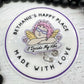 I decide my vibe angel badge reel