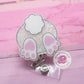 Bunny butt badge reel
