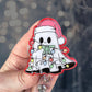 Christmas ghost retractable badge reel