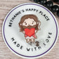 Love Jesus retractable badge reel
