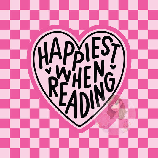 Happiest when reading silicone freshie mold