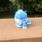 Blue yeti articulated 3D printed figurine