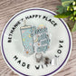 Jesus fills my cup retractable badge reel