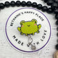Frog badge holder