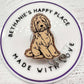 Goldendoodle badge holder