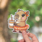 Capybara sticker