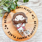 Jesus retractable badge reel