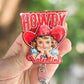 Howdy Valentine retractable badge reel