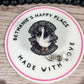 Stressed goose retractable badge reel