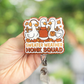 Sweater Weather Goose Retractable Badge Reel