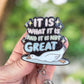 Not great goose retractable badge reel