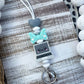 Laptop beaded lanyard