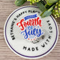 Fourth of July retractable badge reel