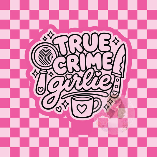 True crime girlie silicone freshie mold
