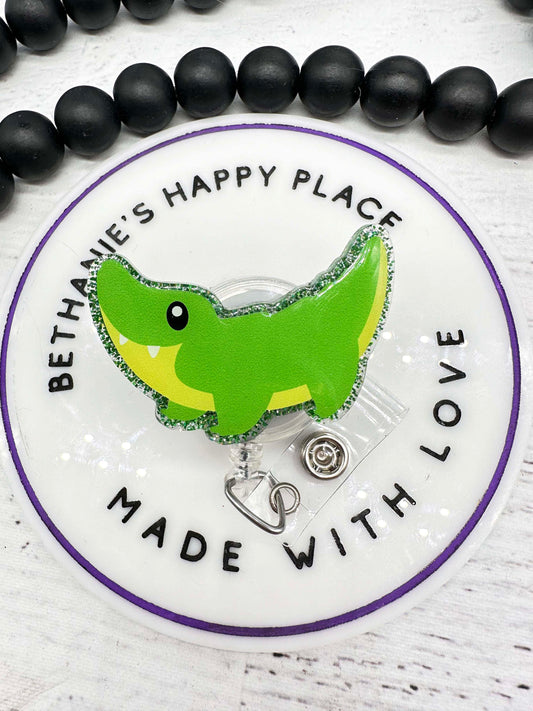 Gator retractable badge reel